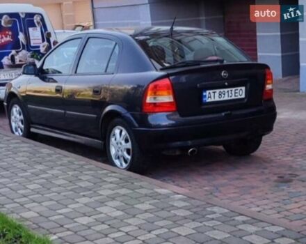 Черный Опель Астра, объемом двигателя 1.6 л и пробегом 246 тыс. км за 3700 $, фото 10 на Automoto.ua