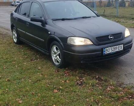 Черный Опель Астра, объемом двигателя 1.6 л и пробегом 171 тыс. км за 2199 $, фото 8 на Automoto.ua