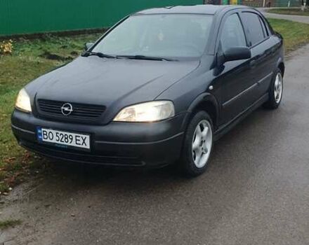 Черный Опель Астра, объемом двигателя 1.6 л и пробегом 171 тыс. км за 2199 $, фото 11 на Automoto.ua