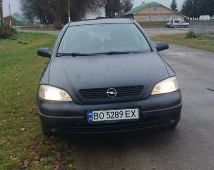 Черный Опель Астра, объемом двигателя 1.6 л и пробегом 171 тыс. км за 2199 $, фото 10 на Automoto.ua