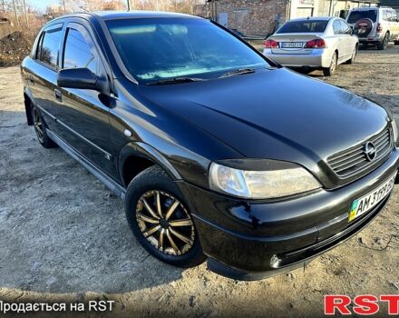 Чорний Опель Астра, об'ємом двигуна 1.4 л та пробігом 245 тис. км за 2700 $, фото 6 на Automoto.ua