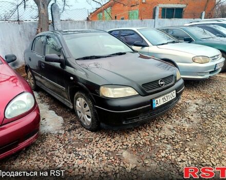 Чорний Опель Астра, об'ємом двигуна 1.6 л та пробігом 250 тис. км за 3000 $, фото 1 на Automoto.ua