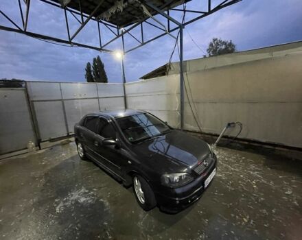 Черный Опель Астра, объемом двигателя 2 л и пробегом 450 тыс. км за 2500 $, фото 2 на Automoto.ua