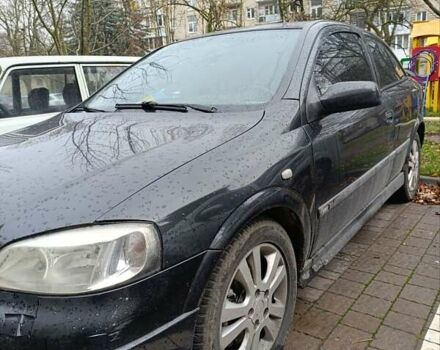 Черный Опель Астра, объемом двигателя 2 л и пробегом 311 тыс. км за 1650 $, фото 2 на Automoto.ua