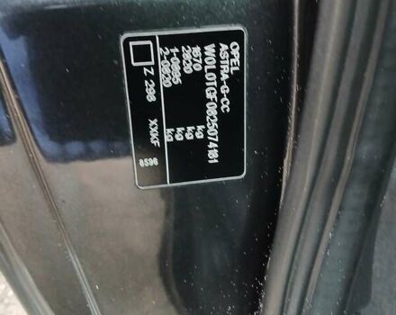 Черный Опель Астра, объемом двигателя 1.6 л и пробегом 240 тыс. км за 3589 $, фото 47 на Automoto.ua