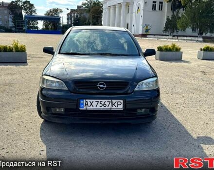 Черный Опель Астра, объемом двигателя 1.6 л и пробегом 256 тыс. км за 3000 $, фото 6 на Automoto.ua
