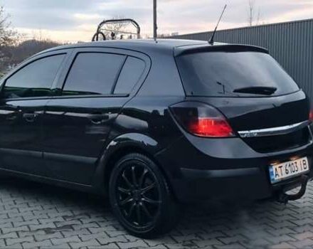 Черный Опель Астра, объемом двигателя 1.4 л и пробегом 300 тыс. км за 3350 $, фото 3 на Automoto.ua