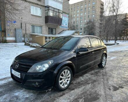 Черный Опель Астра, объемом двигателя 1.6 л и пробегом 320 тыс. км за 3100 $, фото 3 на Automoto.ua