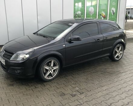 Черный Опель Астра, объемом двигателя 1.7 л и пробегом 300 тыс. км за 3500 $, фото 2 на Automoto.ua