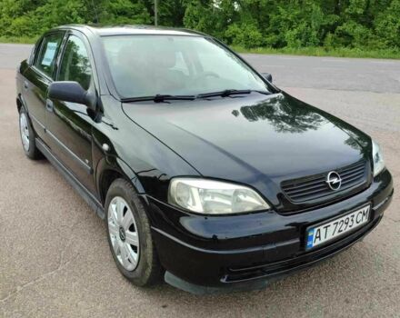 Черный Опель Астра, объемом двигателя 1.7 л и пробегом 298 тыс. км за 3700 $, фото 2 на Automoto.ua