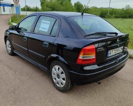 Черный Опель Астра, объемом двигателя 1.7 л и пробегом 298 тыс. км за 3700 $, фото 1 на Automoto.ua