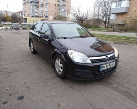 Черный Опель Астра, объемом двигателя 1.6 л и пробегом 255 тыс. км за 4200 $, фото 2 на Automoto.ua