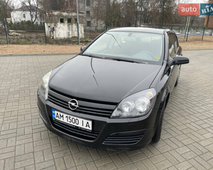 Черный Опель Астра, объемом двигателя 1.8 л и пробегом 227 тыс. км за 4900 $, фото 3 на Automoto.ua