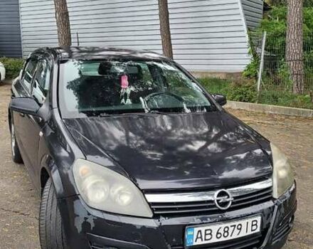 Опель Астра 2005 в Виннице на Automoto.ua Черный Опель Астра, объемом двигателя 1.6 л и пробегом 380 тыс. км за 3250 $, фото 1 на Automoto.ua