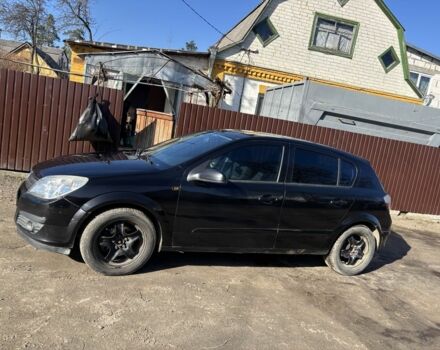 Черный Опель Астра, объемом двигателя 1.6 л и пробегом 220 тыс. км за 4800 $, фото 1 на Automoto.ua