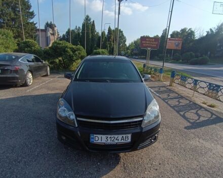 Черный Опель Астра, объемом двигателя 1.6 л и пробегом 220 тыс. км за 3000 $, фото 3 на Automoto.ua