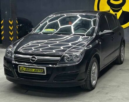 Черный Опель Астра, объемом двигателя 1.6 л и пробегом 213 тыс. км за 4300 $, фото 2 на Automoto.ua