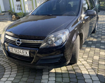 Черный Опель Астра, объемом двигателя 1.6 л и пробегом 222 тыс. км за 5500 $, фото 1 на Automoto.ua