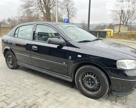 Черный Опель Астра, объемом двигателя 1.36 л и пробегом 82 тыс. км за 4000 $, фото 9 на Automoto.ua