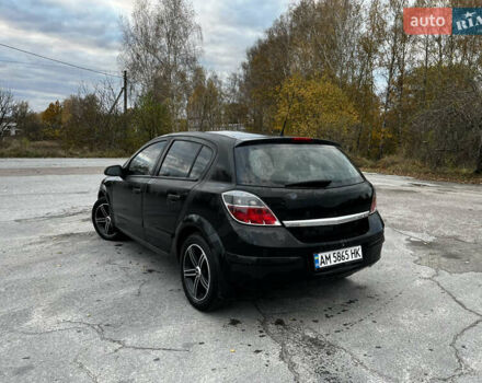 Опель Астра 2008 в Житомире на Automoto.ua Черный Опель Астра, объемом двигателя 1.6 л и пробегом 258 тыс. км за 4600 $, фото 3 на Automoto.ua