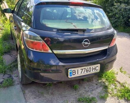 Черный Опель Астра, объемом двигателя 1.6 л и пробегом 214 тыс. км за 5100 $, фото 2 на Automoto.ua