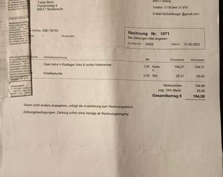 Черный Опель Астра, объемом двигателя 1.4 л и пробегом 208 тыс. км за 5050 $, фото 22 на Automoto.ua
