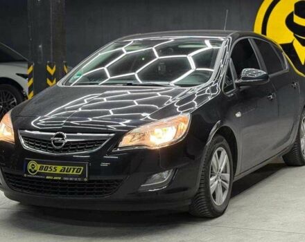 Черный Опель Астра, объемом двигателя 1.6 л и пробегом 180 тыс. км за 7700 $, фото 2 на Automoto.ua
