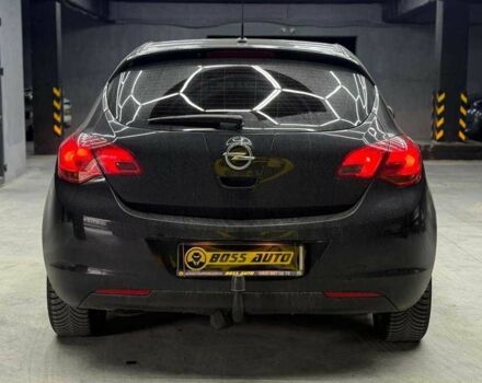 Черный Опель Астра, объемом двигателя 1.6 л и пробегом 180 тыс. км за 7700 $, фото 4 на Automoto.ua