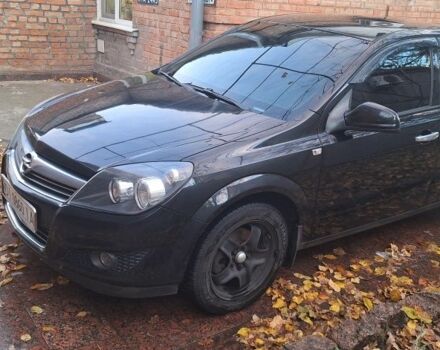 Черный Опель Астра, объемом двигателя 1.4 л и пробегом 173 тыс. км за 5500 $, фото 5 на Automoto.ua