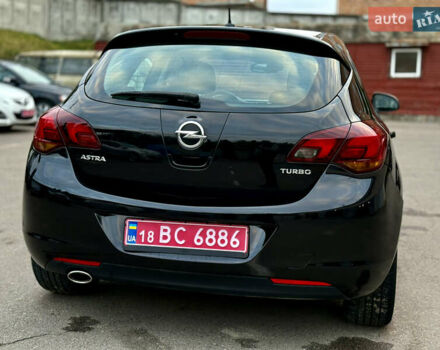 Опель Астра 2010 в Ровно на Automoto.ua Черный Опель Астра, объемом двигателя 1.4 л и пробегом 147 тыс. км за 6499 $, фото 7 на Automoto.ua
