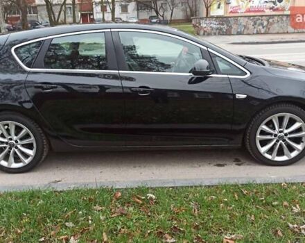 Черный Опель Астра, объемом двигателя 1.4 л и пробегом 157 тыс. км за 7200 $, фото 7 на Automoto.ua