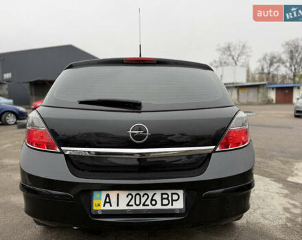 Черный Опель Астра, объемом двигателя 1.6 л и пробегом 169 тыс. км за 6750 $, фото 9 на Automoto.ua