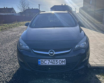 Черный Опель Астра, объемом двигателя 1.7 л и пробегом 250 тыс. км за 6800 $, фото 1 на Automoto.ua