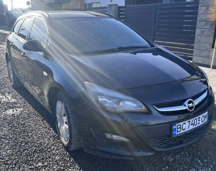 Черный Опель Астра, объемом двигателя 1.7 л и пробегом 250 тыс. км за 6800 $, фото 2 на Automoto.ua