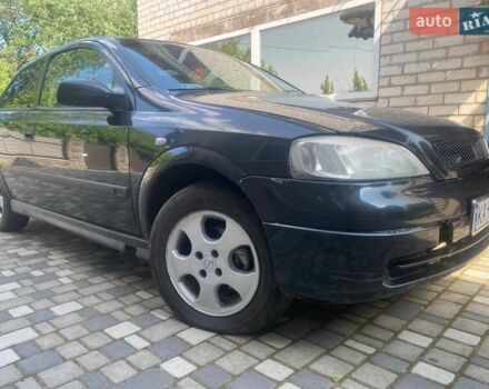 Чорний Опель Астра, об'ємом двигуна 1.6 л та пробігом 346 тис. км за 2300 $, фото 1 на Automoto.ua