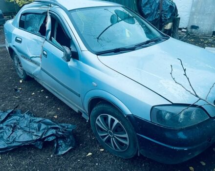 Черный Опель Астра, объемом двигателя 2 л и пробегом 300 тыс. км за 1300 $, фото 2 на Automoto.ua