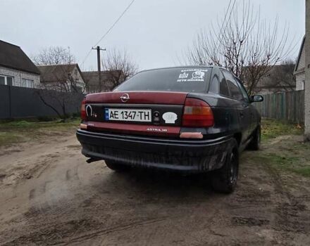 Чорний Опель Астра, об'ємом двигуна 1.6 л та пробігом 394 тис. км за 1800 $, фото 2 на Automoto.ua