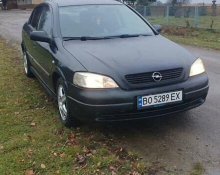 Черный Опель Астра, объемом двигателя 1.6 л и пробегом 171 тыс. км за 2199 $, фото 8 на Automoto.ua