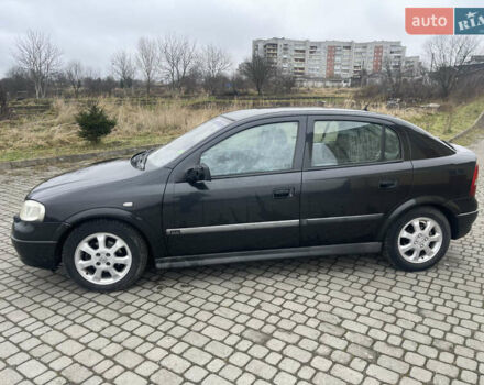 Чорний Опель Астра, об'ємом двигуна 1.6 л та пробігом 280 тис. км за 3400 $, фото 1 на Automoto.ua