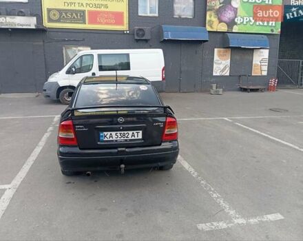 Чорний Опель Астра, об'ємом двигуна 1.6 л та пробігом 315 тис. км за 3500 $, фото 4 на Automoto.ua