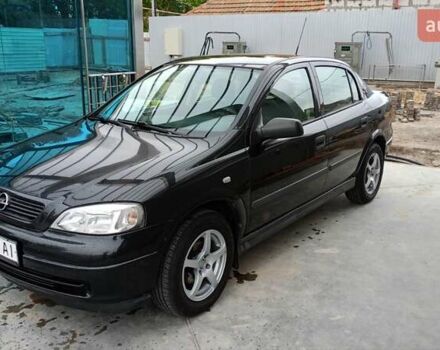 Черный Опель Астра, объемом двигателя 1.36 л и пробегом 291 тыс. км за 4000 $, фото 13 на Automoto.ua