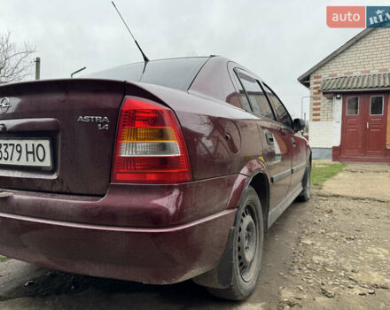 Черный Опель Астра, объемом двигателя 1.4 л и пробегом 208 тыс. км за 4500 $, фото 5 на Automoto.ua