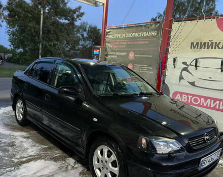 Черный Опель Астра, объемом двигателя 1.36 л и пробегом 215 тыс. км за 3900 $, фото 11 на Automoto.ua