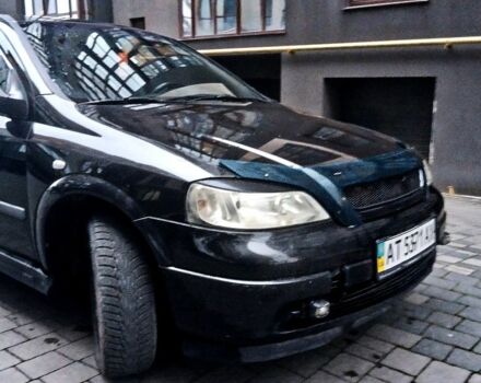 Черный Опель Астра, объемом двигателя 1.4 л и пробегом 214 тыс. км за 1800 $, фото 16 на Automoto.ua