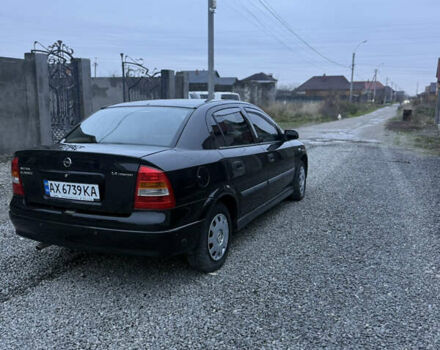 Черный Опель Астра, объемом двигателя 1.36 л и пробегом 260 тыс. км за 2900 $, фото 4 на Automoto.ua