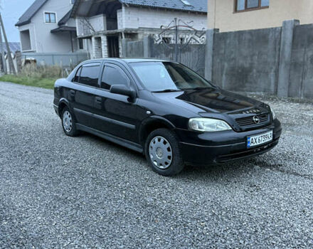 Черный Опель Астра, объемом двигателя 1.36 л и пробегом 260 тыс. км за 2900 $, фото 8 на Automoto.ua