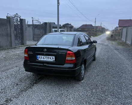 Черный Опель Астра, объемом двигателя 1.36 л и пробегом 260 тыс. км за 2900 $, фото 7 на Automoto.ua