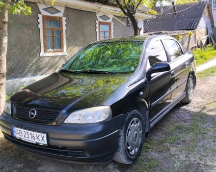 Черный Опель Астра, объемом двигателя 1.4 л и пробегом 304 тыс. км за 3250 $, фото 2 на Automoto.ua