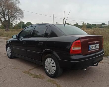 Черный Опель Астра, объемом двигателя 1.4 л и пробегом 282 тыс. км за 2000 $, фото 2 на Automoto.ua