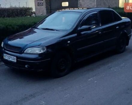 Черный Опель Астра, объемом двигателя 1.39 л и пробегом 214 тыс. км за 1800 $, фото 9 на Automoto.ua